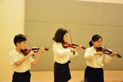 Anais, Lauren, and Ayden Violin Book 1 Recital