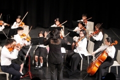 Ms Yuko leading the orchestra